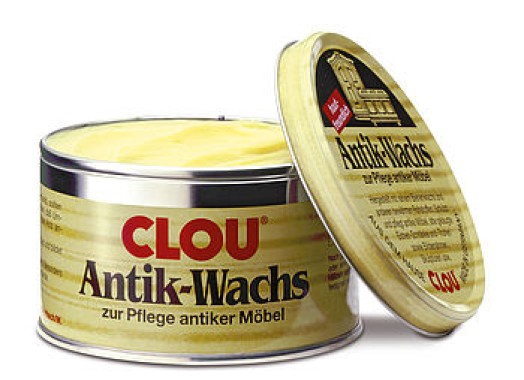 Clou Antik Wachs fest, aus natürlichen Bienenwachs, farblos, 375 ml, 945449